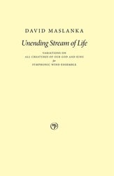Unending Stream of Life Concert Band sheet music cover